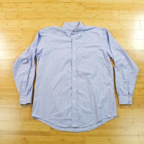 Lot of 2 Brooks Brothers Dress Shirts Sz 16.5 6/7 - Picture 5 of 8